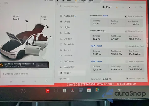 2026 Tesla Model Y from USA, damaged, VIN 7SAYGDEE8TF447601